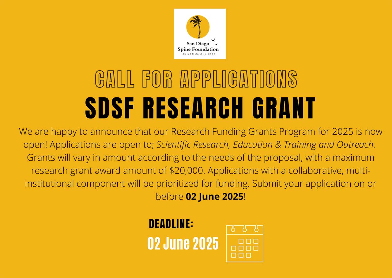 SDSF Research Grant 2025